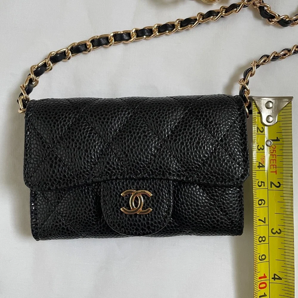 Chanel Small Crossbody Wallet Chain Strap VIP/GWP - Picture 9 of 11